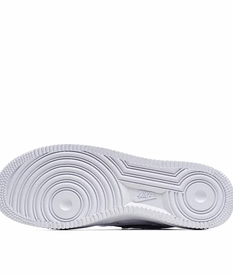 Nike Air Force 1 Low Low Top White and Black 3M Reflective