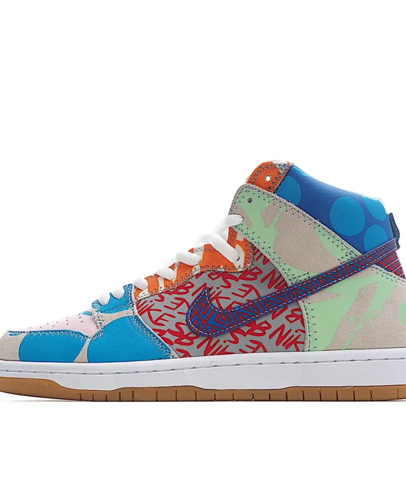 Nike Dunk SB High Thomas Campbell What The Dunk Sneakers