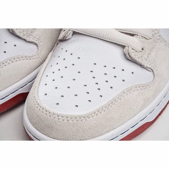 Nike SB Dunk High "Team Crimson" Off-White Red Hook