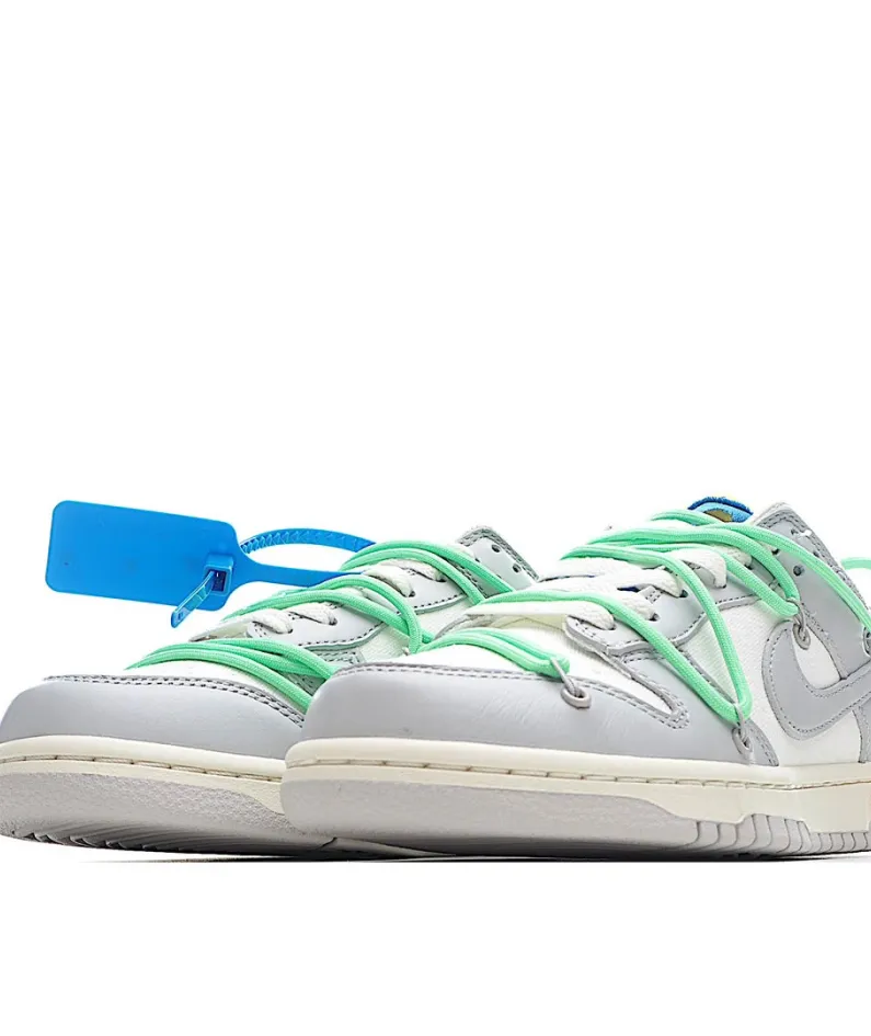 Nike SB Dunk OFF-WHITE Off-White Green Blue