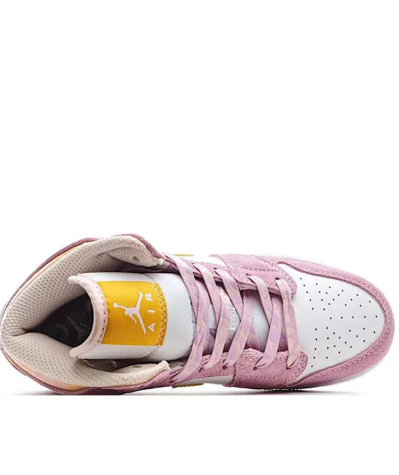 Air Jordan 1 Mid SE GS 'Arctic Pink'
