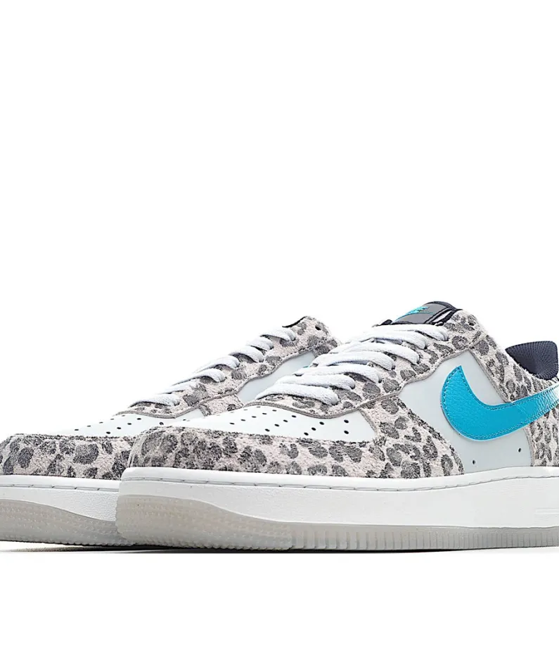 Nike Air Force 1 Low ''Leopard Off-White Blue