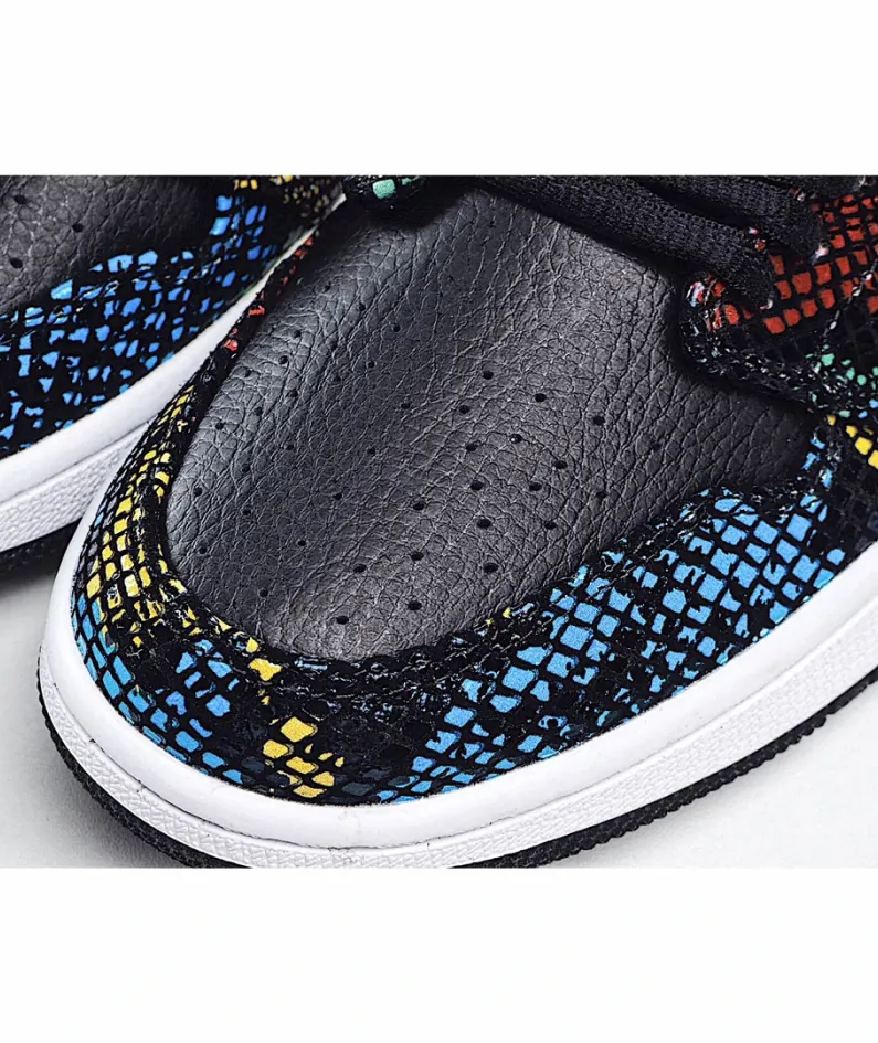 Wmns Air Jordan 1 Low 'Multi Snakeskin'