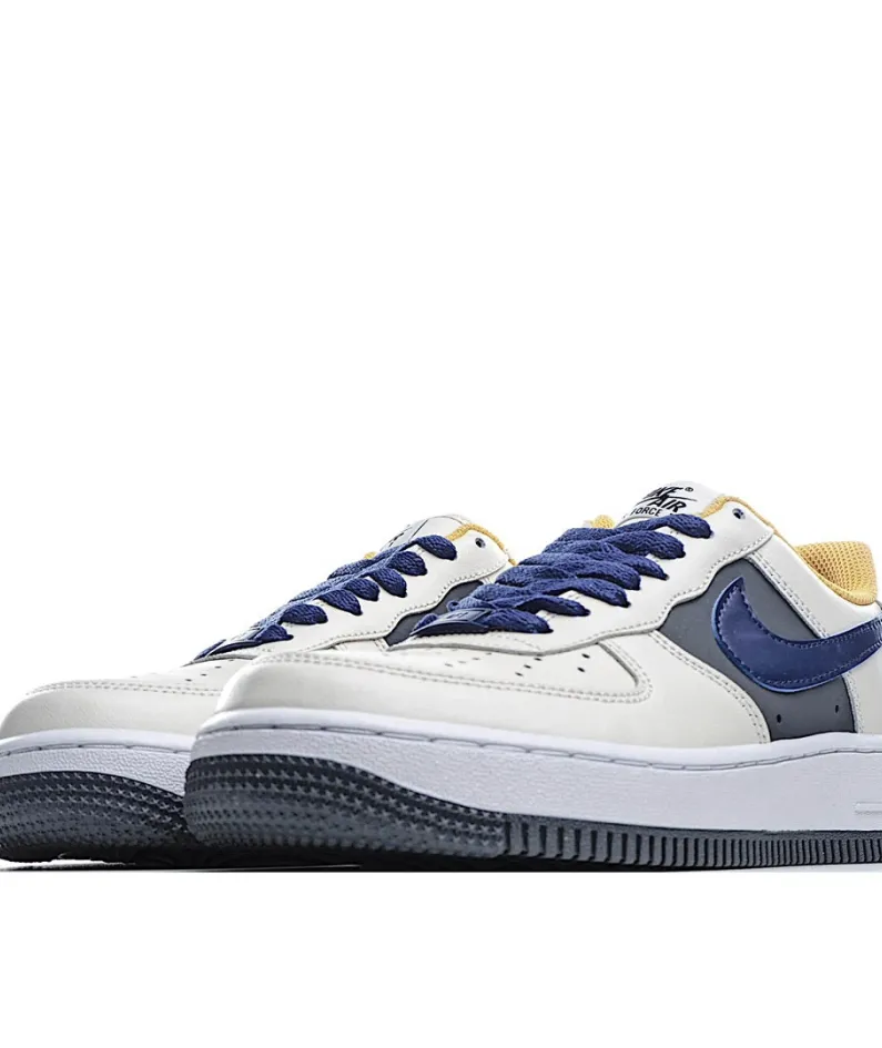 Nike Air Force1 LOW07 Beige Blue Grey