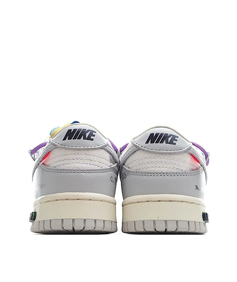 Nike SB Dunk OFF-WHITE Gray Purple