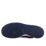 Supreme x Nike SB Dunk High "By Any Means" Red and Blue Sneakers