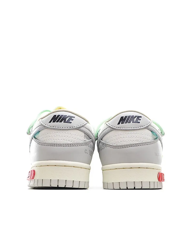 Nike 0ff-White x Nike Dunk Low "02 of 50" OW White Grey