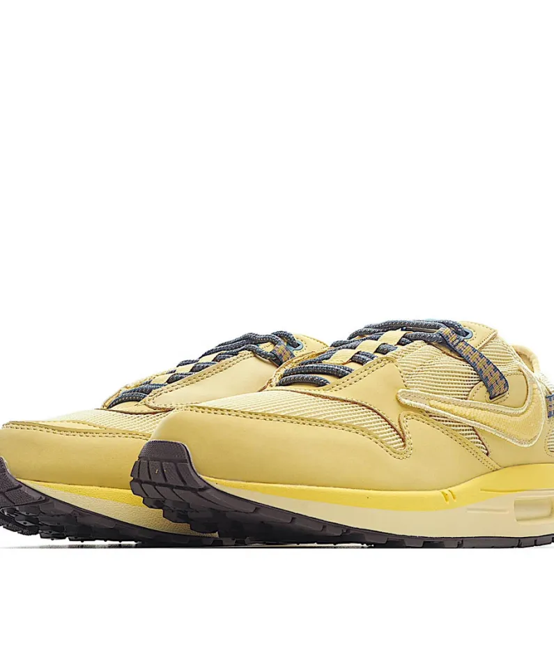 Travis Scott x Nike Air Max 1 Wheat/Lemon⁠⁠ Lemon Yellow