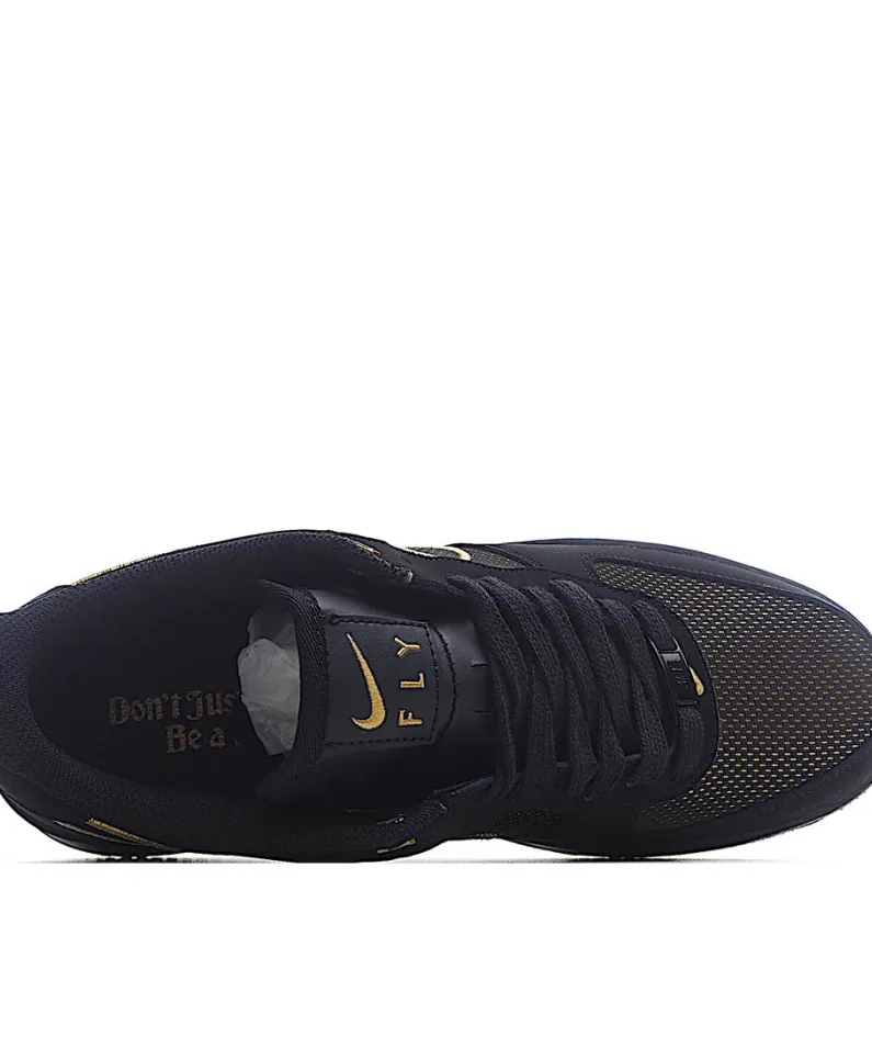 Nike Air Force 1 Black Gold