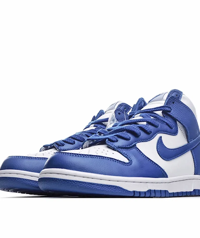 Nike Dunk High Syracuse White and Blue High Top