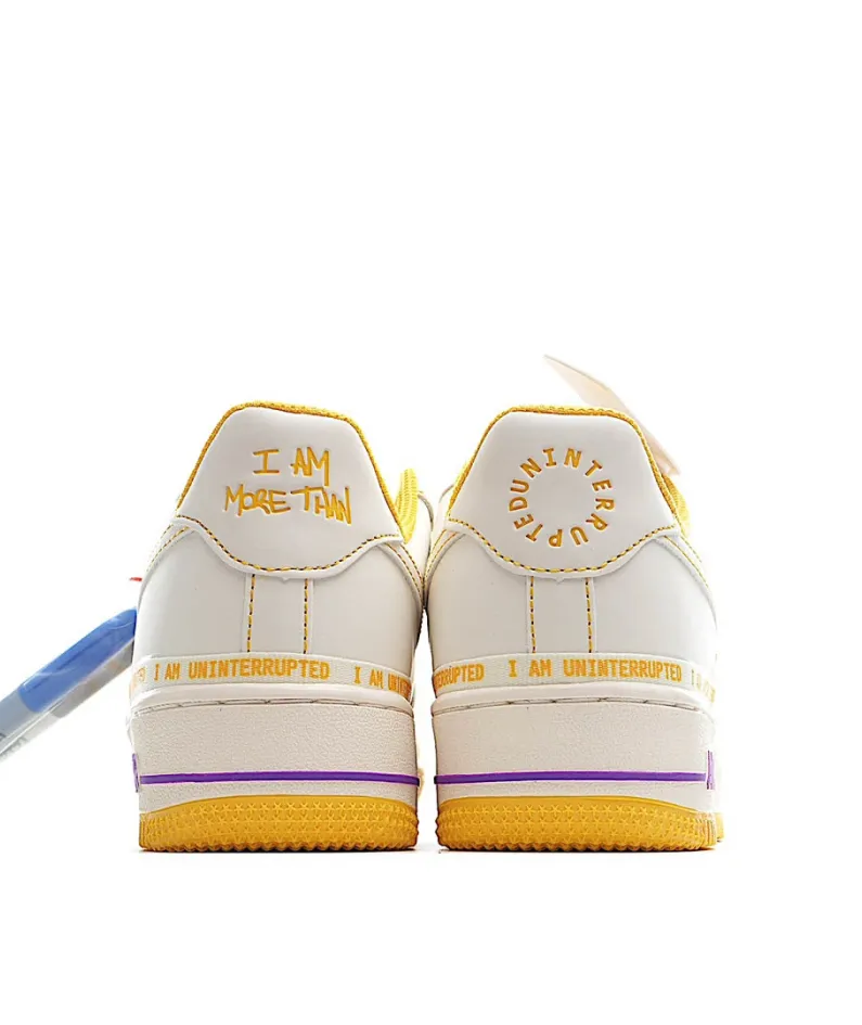 Uninterrupted Nike Air Force 1 Beige Sneakers