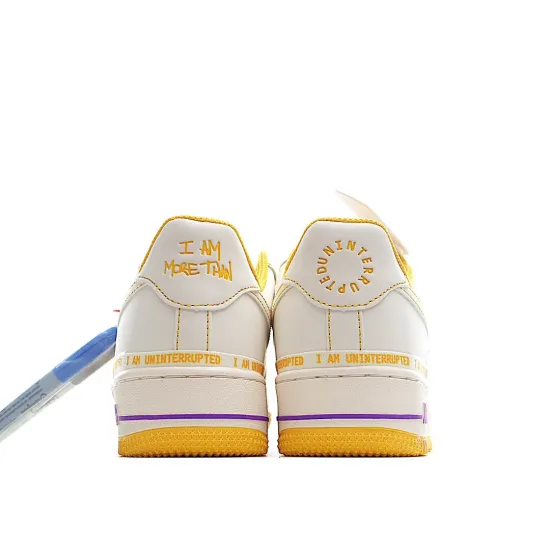 Uninterrupted Nike Air Force 1 Beige Sneakers