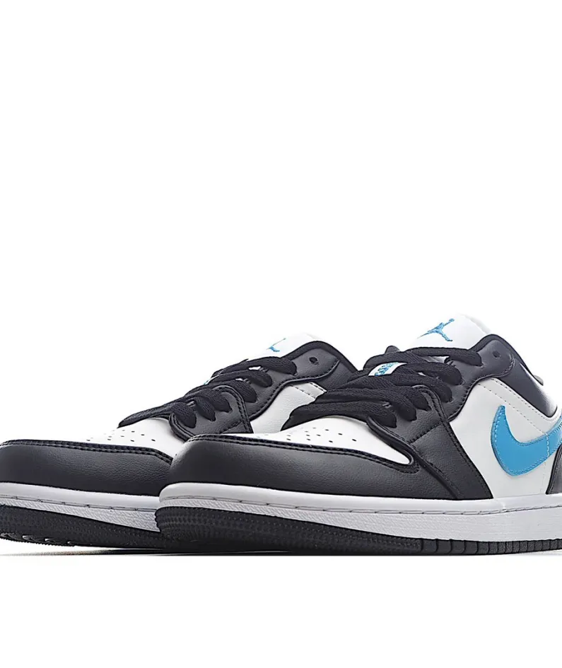 Wmns Air Jordan 1 Low 'Black University Blue'