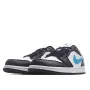 Wmns Air Jordan 1 Low 'Black University Blue'