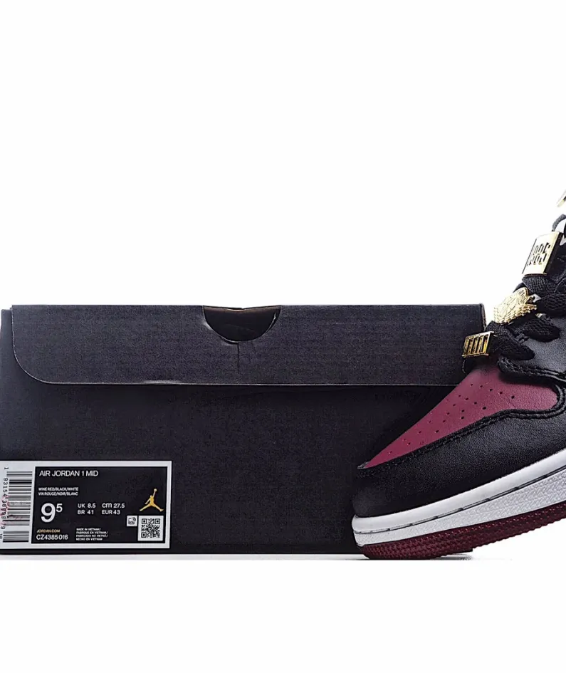 Wmns Air Jordan 1 Mid SE 'Gold Pendants'