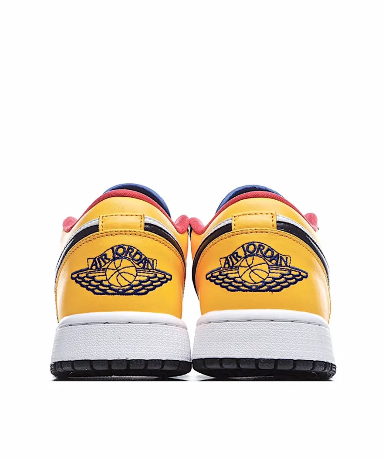 Air Jordan 1 Low 'White Deep Royal Blue'