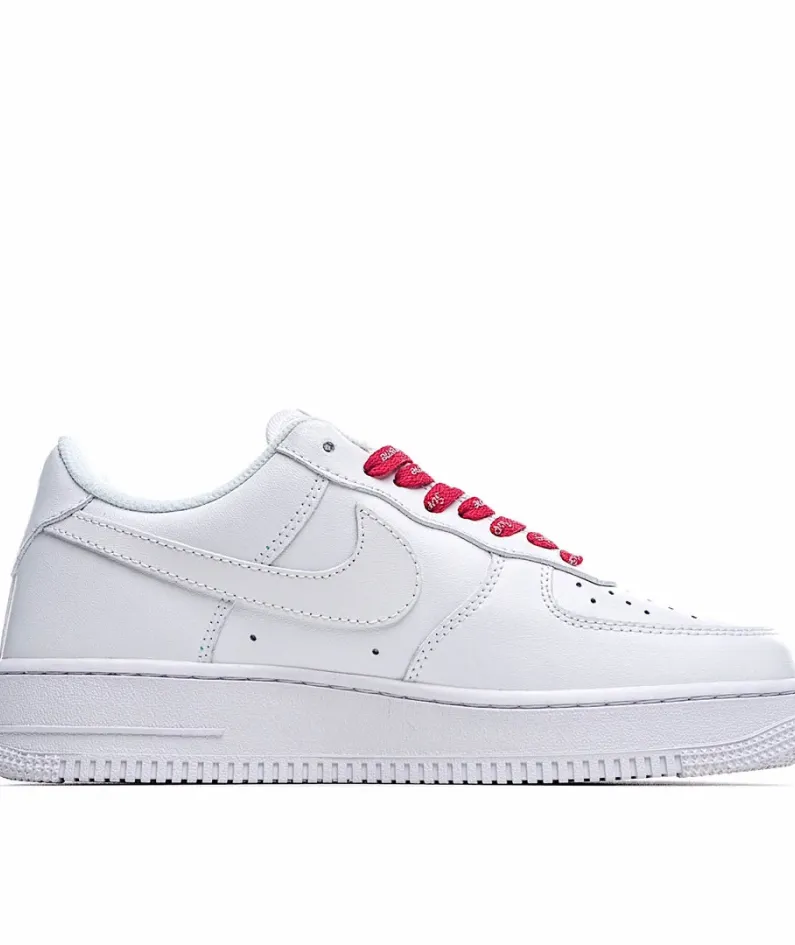 Nike Supreme X NK AIR Force 1 Low White Red