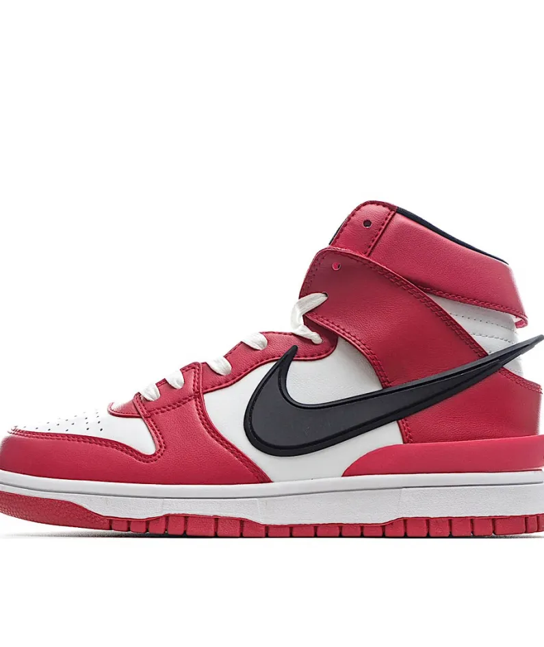Ambush x Nike Dunk High 白红  