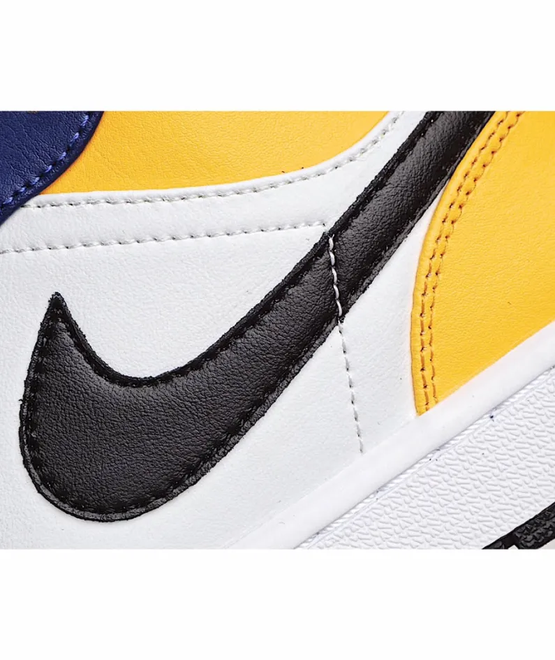 Air Jordan 1 Low 'White Deep Royal Blue'