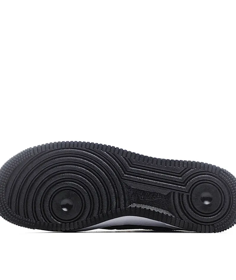 Nike Air Force 107 Low Black Blue Red Low Top