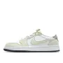 Air Jordan 1 Low Low Top Retro Culture Basketball Shoes White Green