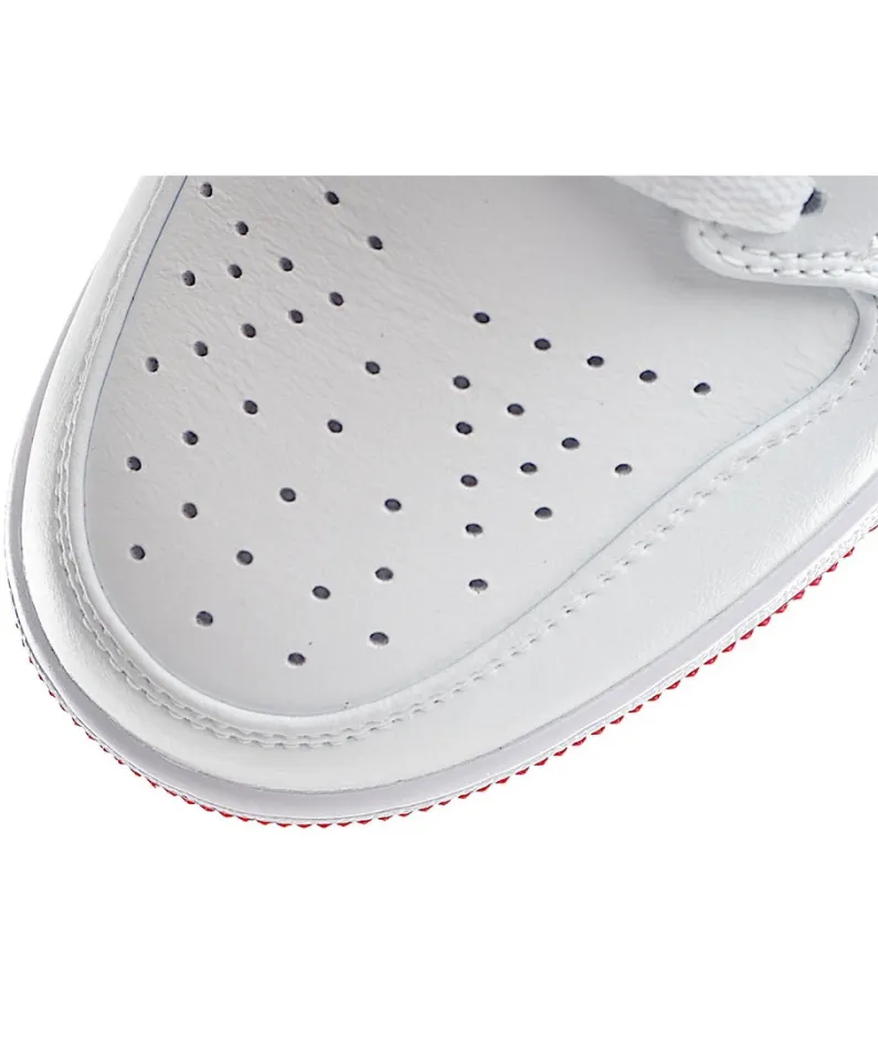 Air Jordan 1 Low 'White University Red'