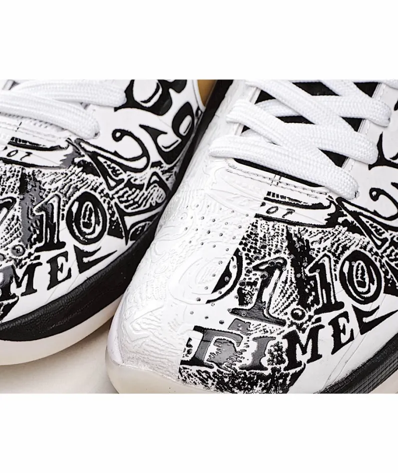 Nike Nike Zoom Kobe ProtroBig Stage Parade low-top basketball shoes black and white gold