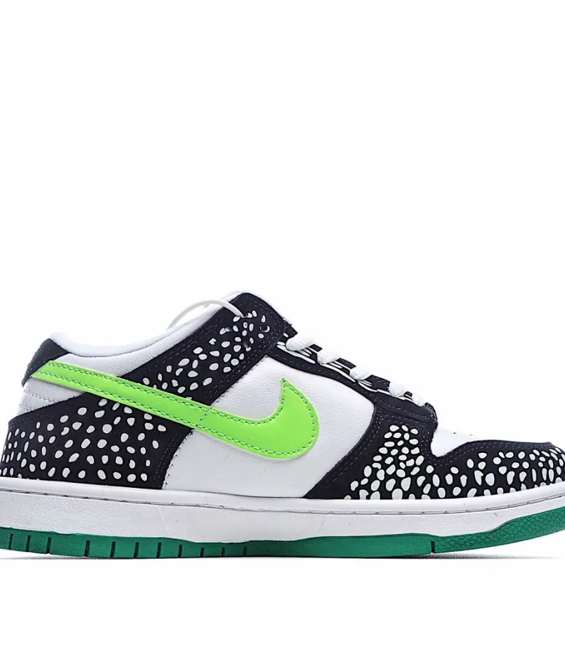 Nike SB Dunk Low Loon Spotted Black And Green