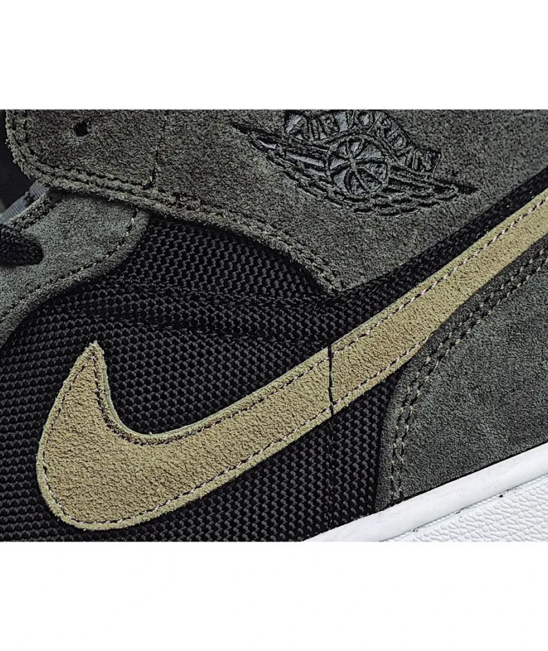Wmns Air Jordan 1 Mid 'Olive'