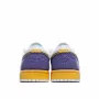 Air Jordan 1 Low Joe 1 Low Basketball Shoes Purple Gold Lakers