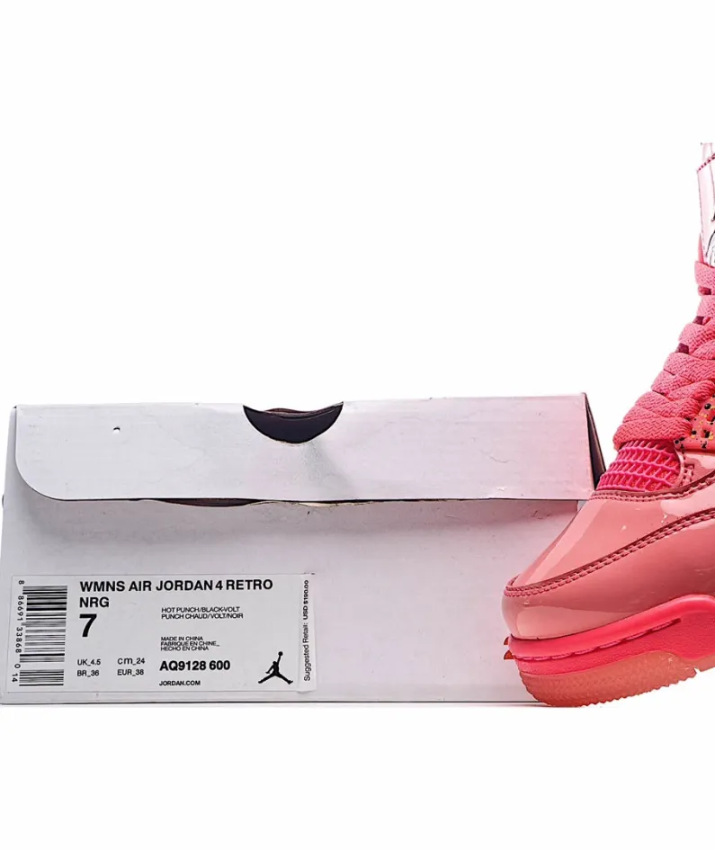 Wmns Air Jordan 4 Retro NRG 'Hot Punch'