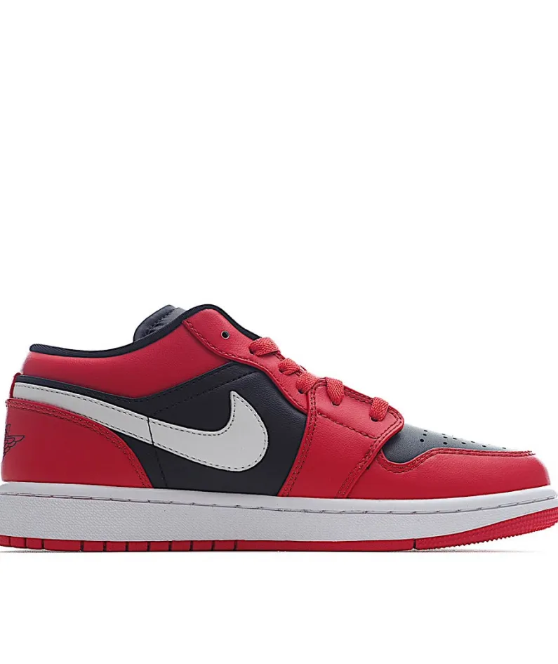 Air Jordan 1 Low GS 'Black Very Berry'