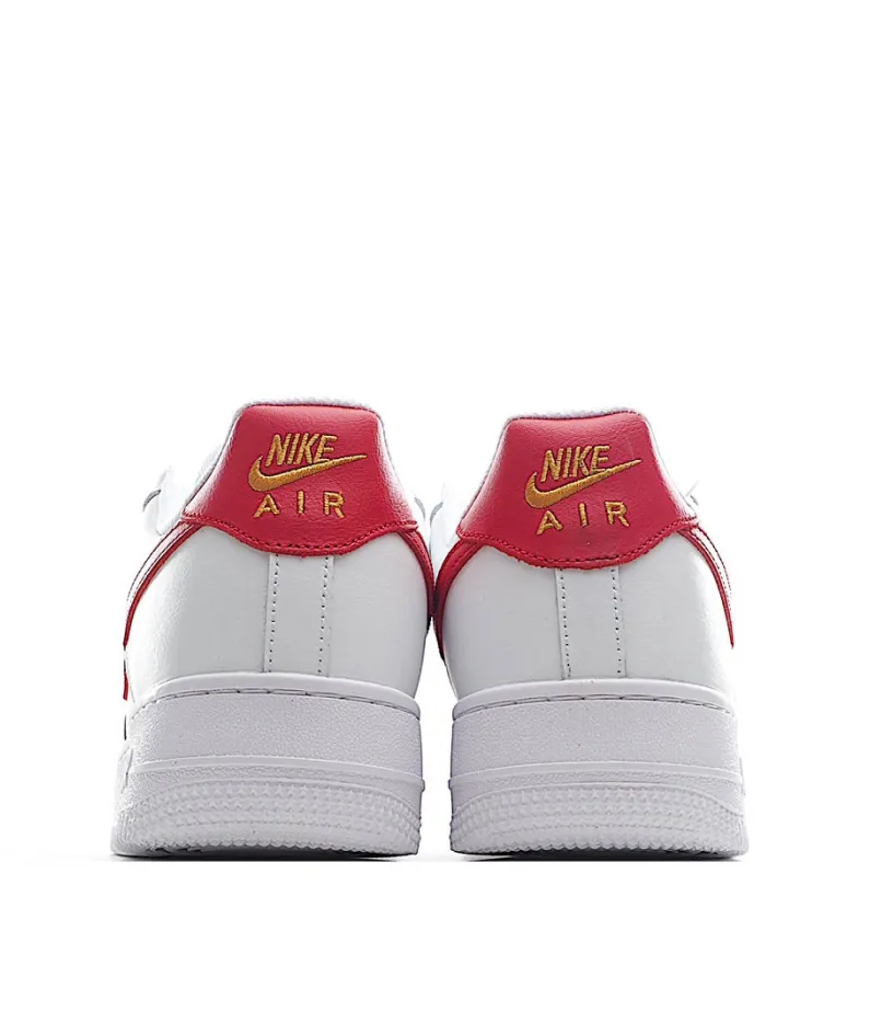 Nike Air Force 1 '07 Essential White and Red Low Top
