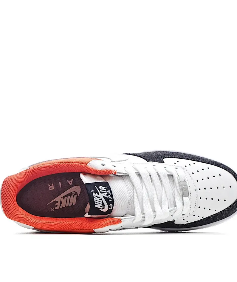 Nike Air Force1 07 Black Orange