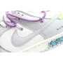Nike SB Dunk OFF-WHITE Gray Purple