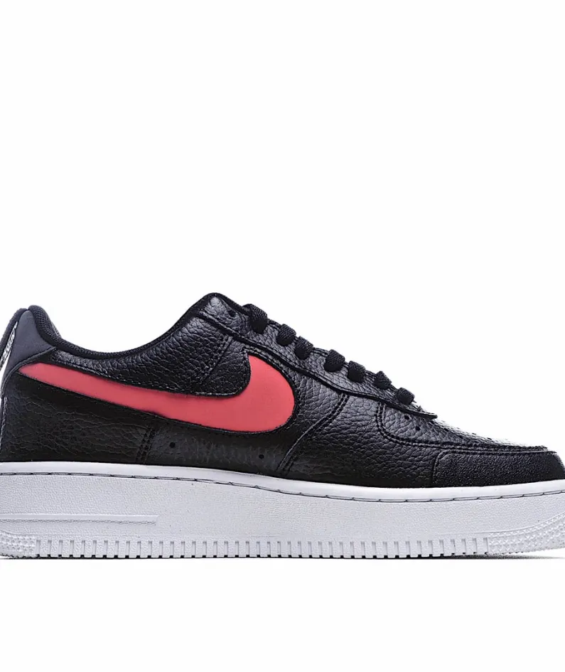 Nike Air Force 1 Utility Black & Red 3M Reflective
