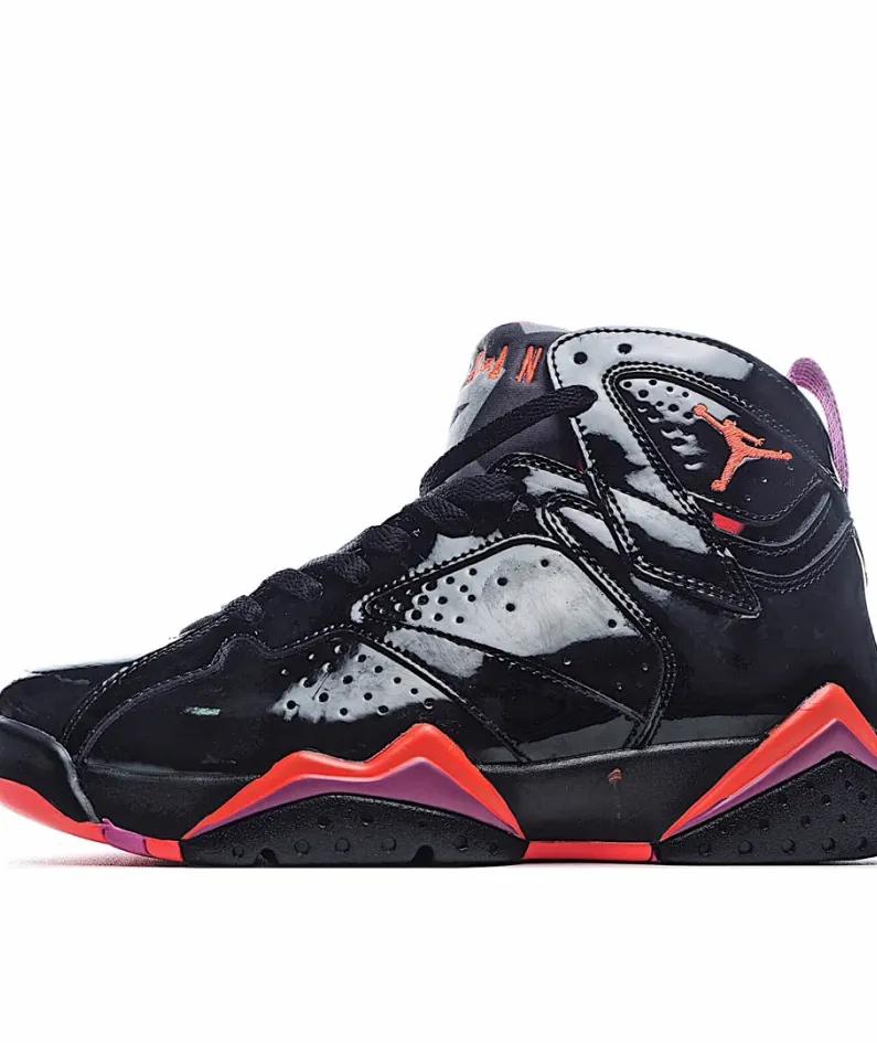 Wmns Air Jordan 7 Retro 'Black Gloss'