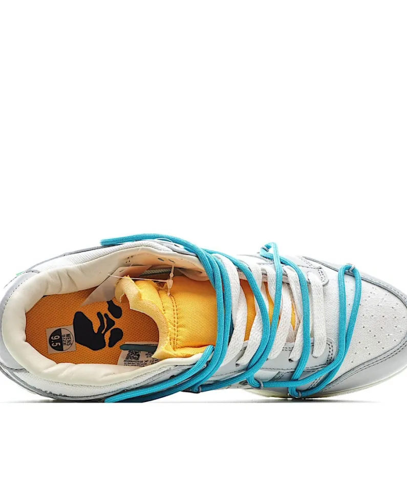 Nike 0ff-White x Nike Dunk Low "02 of 50" OW White Grey