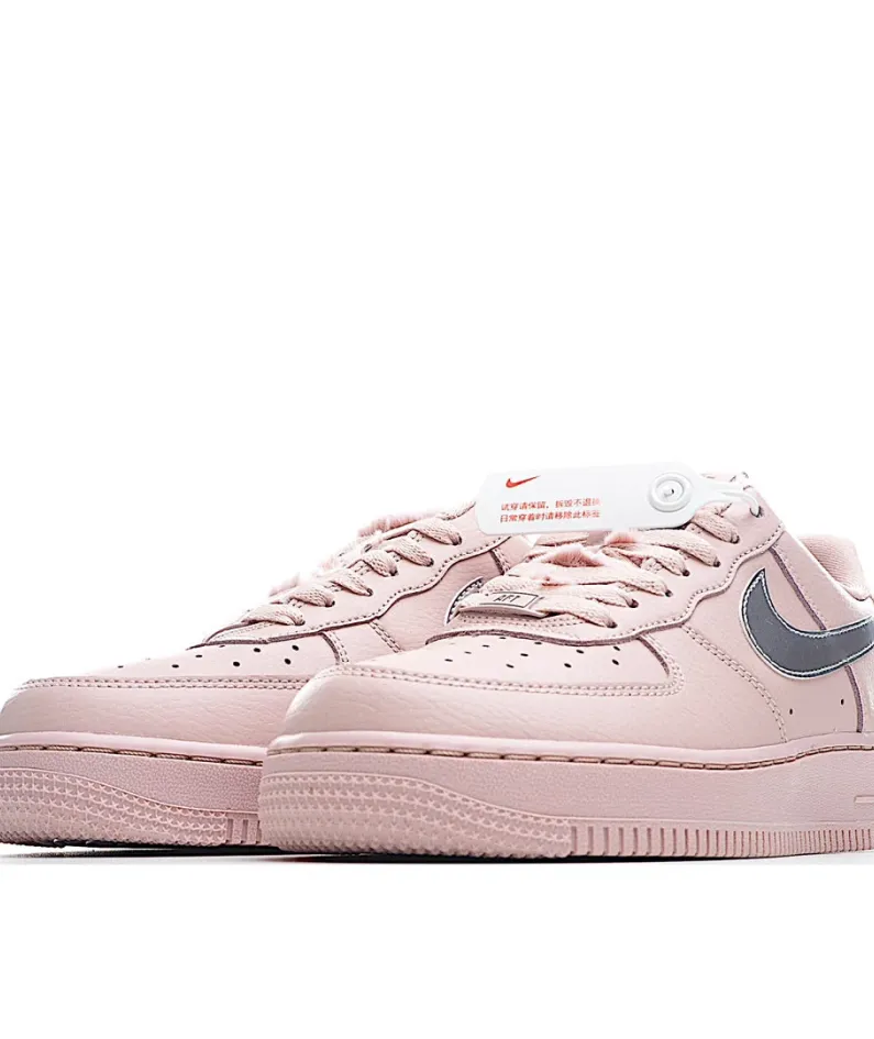 Nike Air Force 1 Pink Silver Hook