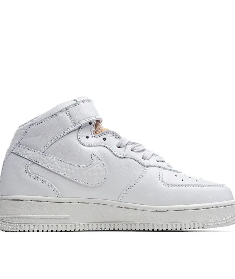 Nike Air Force 1 07 LX White Onyx Bling LF Mid Top