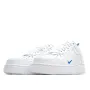 Nike Air Force 1 Low Top White and Blue Reflective