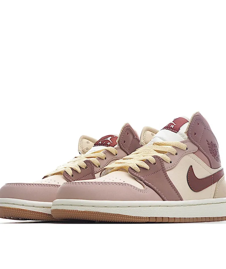 Wmns Air Jordan 1 Mid SE 'Dark Pony Smoky Mauve'
