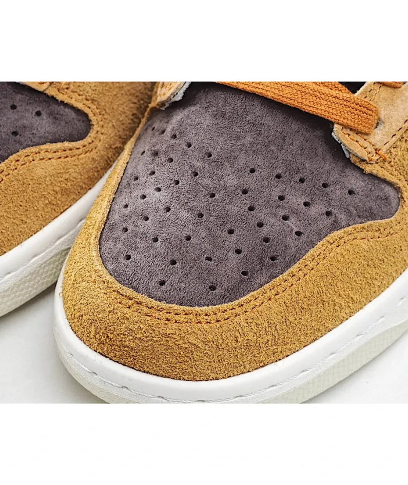 Nike Dunk High Dark Curry Yellow Black