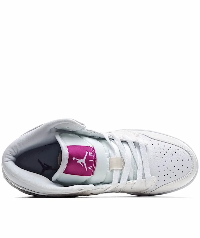 Air Jordan 1 Mid GG AJ1 Joe 1 Colorful Pink Chameleon Ultraviolet Temperature Change 555112-ID Air Jordan 1 Mid GG AJ1 Joe 1 Colorful Pink Chameleon Ultraviolet Temperature Change 555112-ID