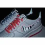 Nike air force 1 red and blue 3M reflective