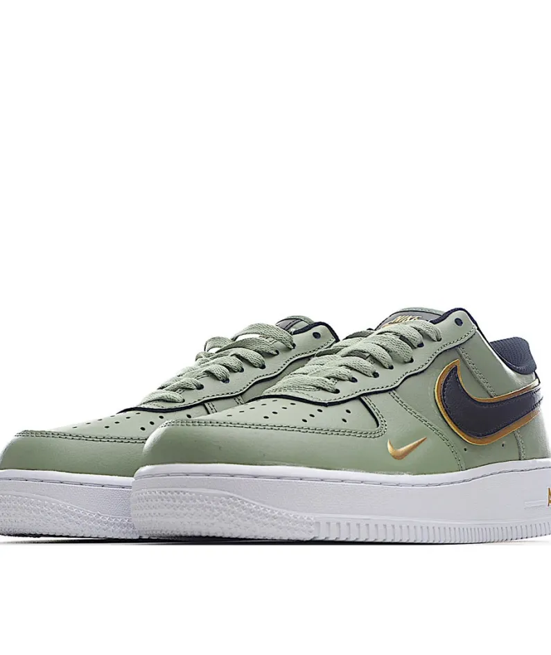 Nike Air Force 1 React LV8 Green Black Gold