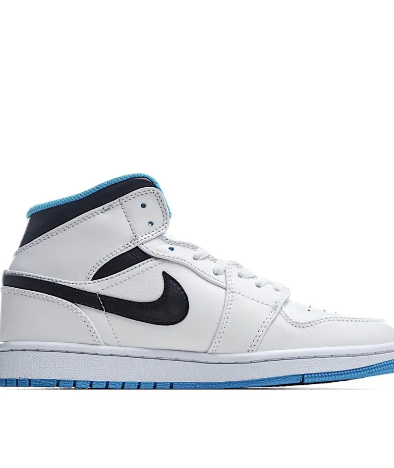 Air Jordan 1 Mid 'Laser Blue'