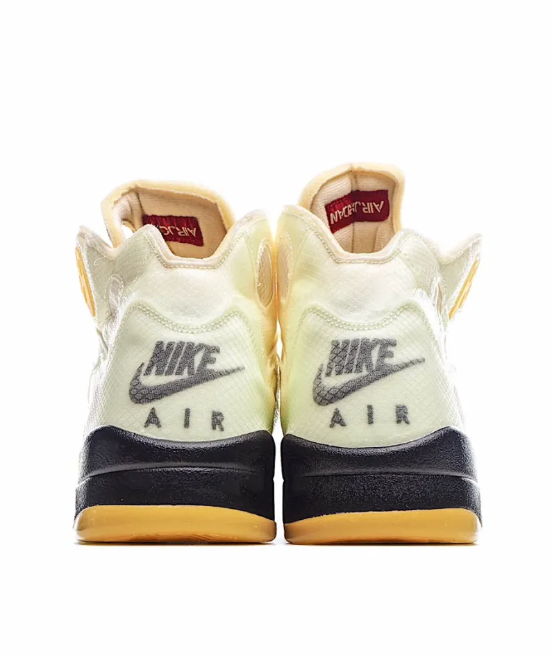 Off-White x Air Jordan 5 SP 'Sail'