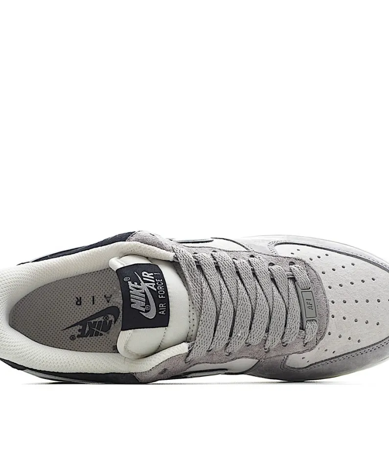 Nike Air Force 1 White Grey Black Reflective