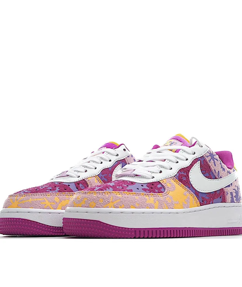 Nike Air Force 1 Fuchsia White